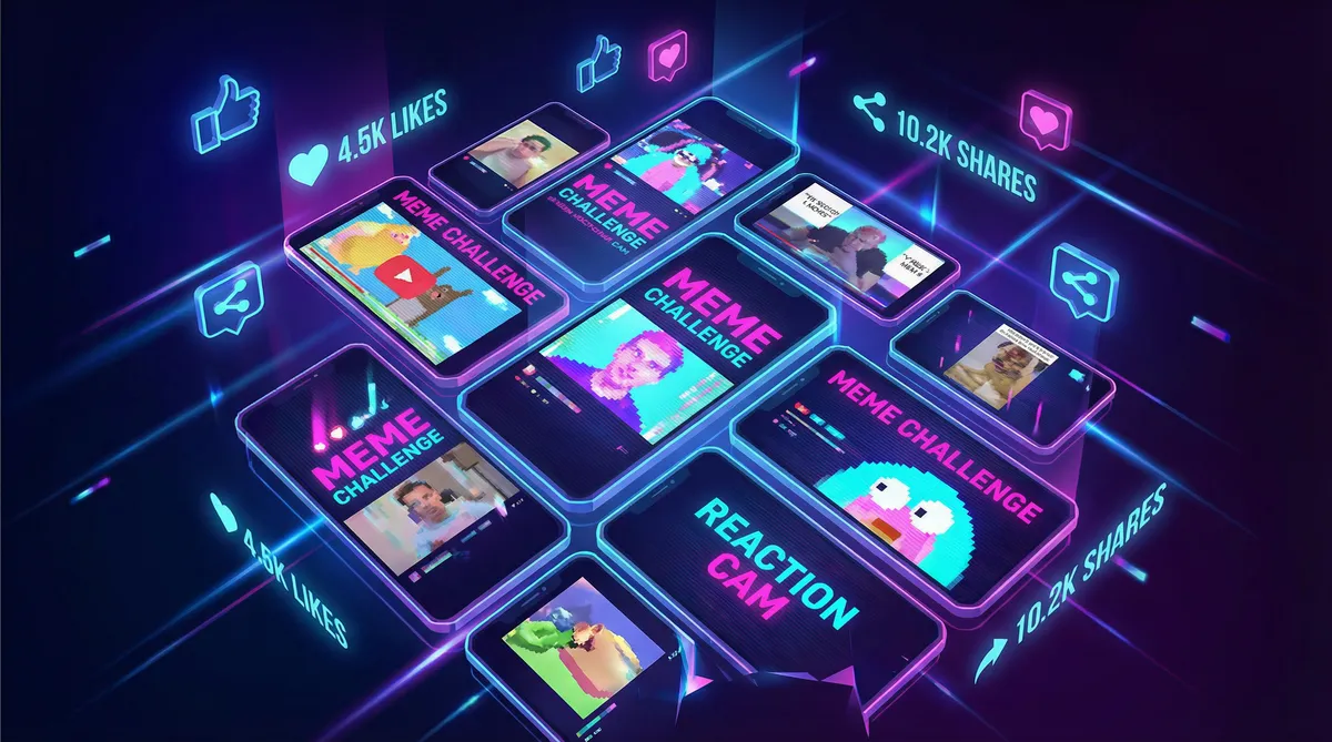 神关诗织 热梗挑战活动 - 用户二次创作展示